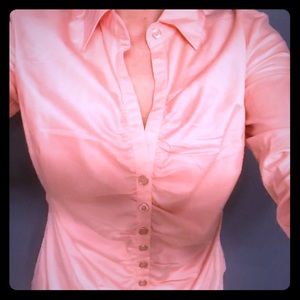New York & Co. cute bunched blouse